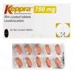 ケプラ　KEPPRA、レベチラセタム750mg